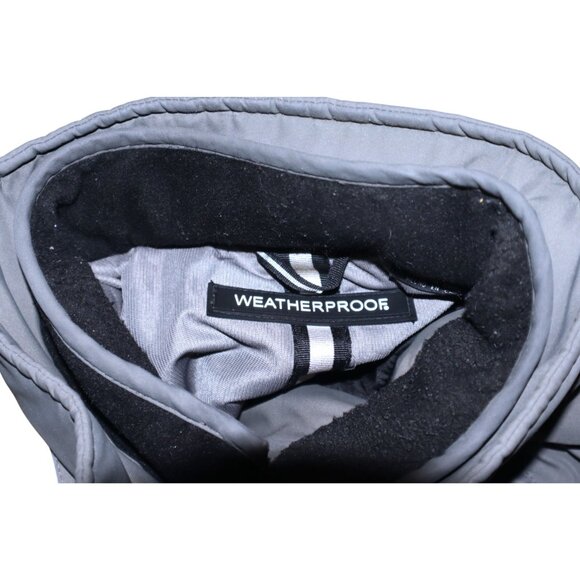 Weatherproof Men’s XXL Gray Softshell Jacket Fleece Lined Winter Athleisure - Picture 7 of 9